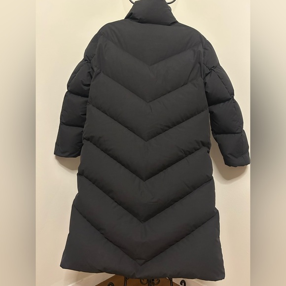 Wilfred Black Cloud Puff Long Jacket - Picture 10 of 15